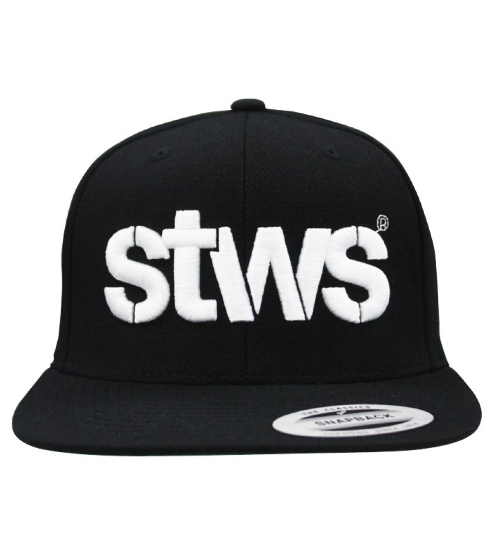 STWS Black snap back